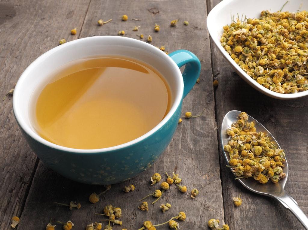 Herbal tea warms the body and soothes the soul
