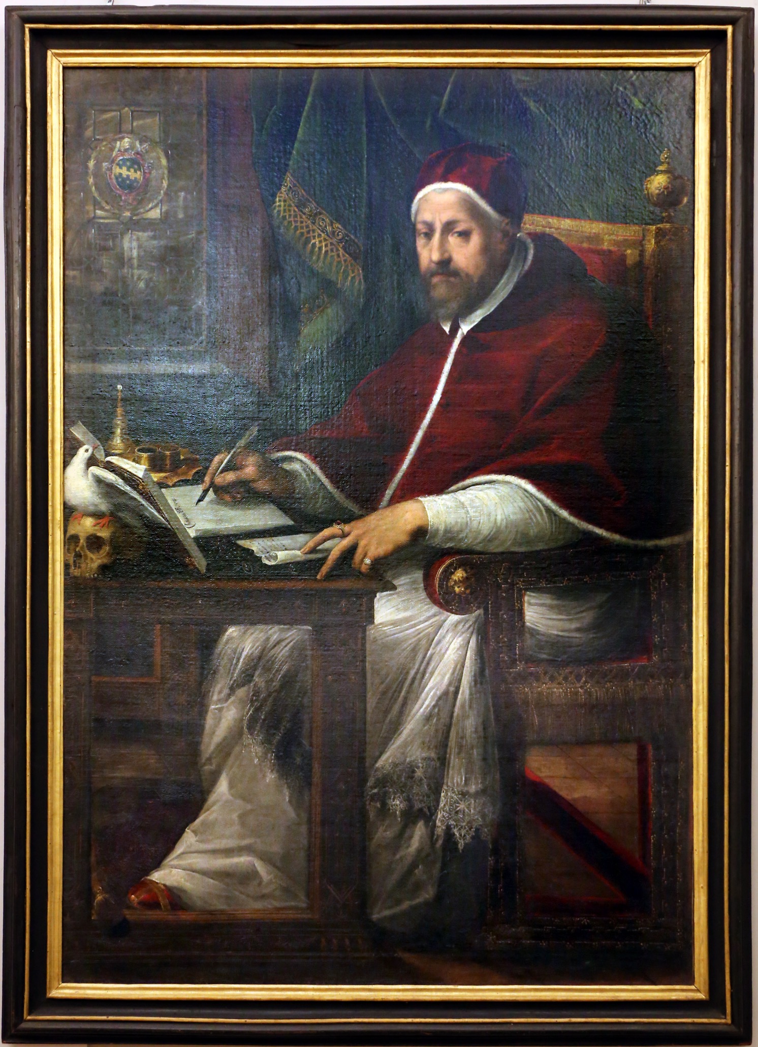 Pope Clement VIII portrait by Giuseppe Cesari, c. 1598